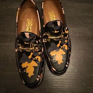 Salvatore Ferragamo Multicolor Leather Loafer - Size 10.5M